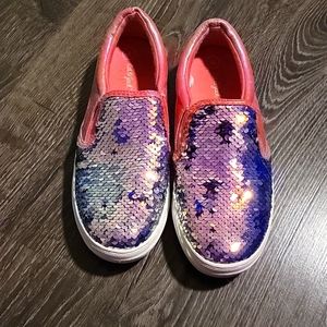 Girls slip on